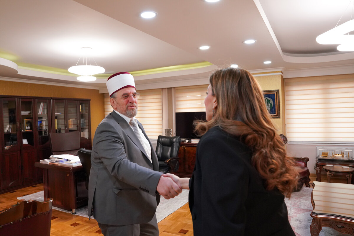 SRSG Ziadeh Met With Grand Mufti Tërnava To Reaffirm The Importance Of ...