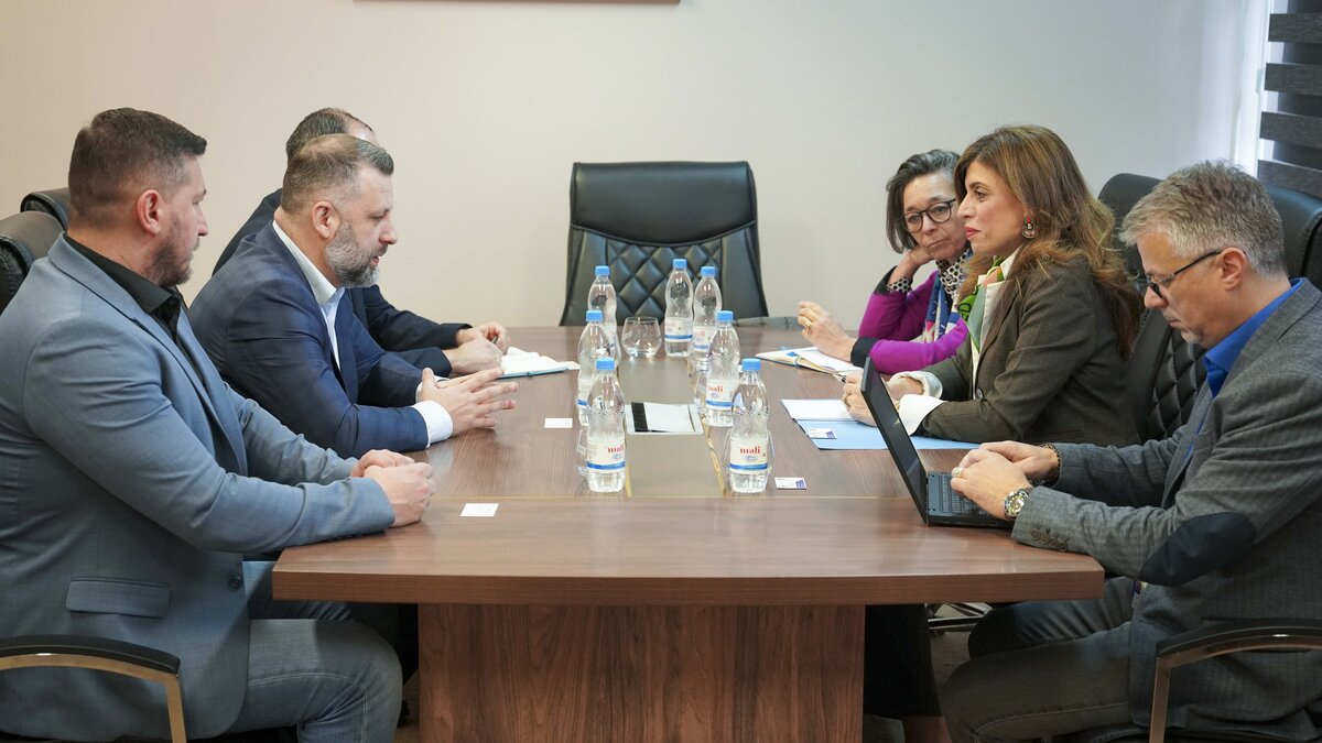 SRSG Ziadeh Meets Štrpce/Shtërpcë Municipality Mayor Jevtić | UNMIK