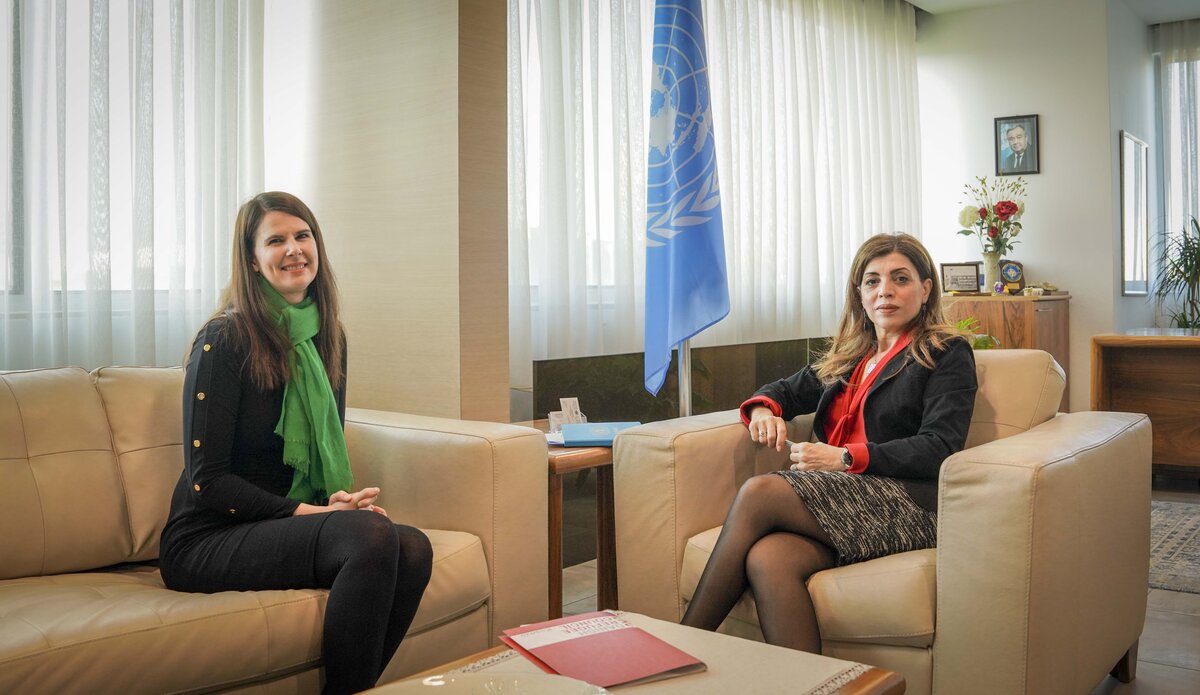 SRSG Ziadeh Meets With The Danish Refugee Council Director For Kosovo ...