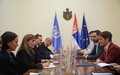 SRSG Ziadeh holds regular consultations in Belgrade, meets with Prime Minister of Serbia and representatives of the international community ahead of the Security Council Session on Kosovo