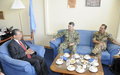 NATO Commander, Joint Force Command Naples visits UNMIK Headquarters