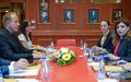 SRSG ZIADEH MEETS WITH AKR LEADER BEHGJET PACOLLI 