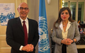 SRSG Ziadeh meets UN High Commissioner for Human Rights Türk, discusses latest developments in Kosovo and human rights implications