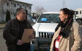 UNMIK deputy chief donates vehicles to Kllokot-Verbovc/Klokot-Verbovac and Partesh/Parteš Municipalities