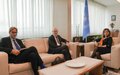 SRSG Ziadeh meets with the French Ambassador Mr. Olivier Guérot