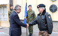 SRSG Tanin meets KFOR Major General Miglietta