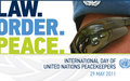 Secretary-General message on UN Peacekeepers Day 2011