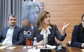 SRSG Ziadeh Hosts Roundtable on Early Marriage and the Rule of Law at UNMIK