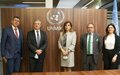 SRSG ZIADEH MEETS WITH DELEGATION FROM THE MINISTRY OF EUROPE AND FOREIGN AFFAIRS OF ALBANIA