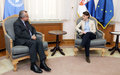 SRSG Tanin meets Serbian Prime Minister and First Deputy Prime Minister / Foreign Minister