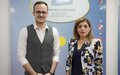 SRSG Ziadeh visits Gjilan/Gnjilane municipality, meets with Mayor Hyseni