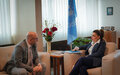 SRSG ZIADEH MEETS THE GERMAN SPECIAL REPRESENTATIVE FOR THE COUNTRIES OF THE WESTERN BALKANS