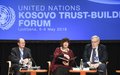 UN Kosovo Trust Building Forum: Understanding Trust-building and Crossing the Boundaries of Distrust