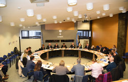 Pristina, 3 March 2016 - UNMIK hosts an Anti-money laundering and counter-terrorism financing discussionnti-money laundering and counter-terrorism financing discussion in UNMIK Headquarters - UNMIK | ©UNMIK Photo: Shpend Berbatovci